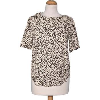 Vêtements Femme Toujours à carreaux H&M top manches courtes  34 - T0 - XS Beige Beige