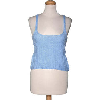Vêtements Femme Débardeurs / T-shirts sans manche Mango débardeur  38 - T2 - M Bleu Bleu