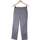Vêtements Femme Pantalons Gap pantalon slim femme  34 - T0 - XS Gris Gris