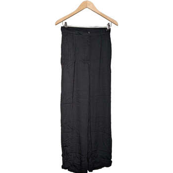 Vêtements Femme Pantalons Etam pantalon droit femme  36 - T1 - S Noir Noir