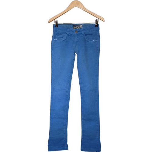 Vêtements Femme Jeans bootcut Bershka jean bootcut femme  34 - T0 - XS Bleu Bleu