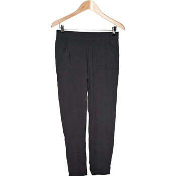 Vêtements Femme Pantalons H&M pantalon slim femme  38 - T2 - M Noir Noir