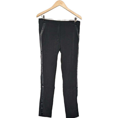 Vêtements Femme Pantalons Bel Air pantalon slim femme  40 - T3 - L Noir Noir