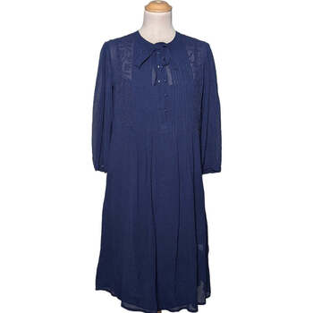 Vêtements Femme Robes Agnes B robe mi-longue AGNES B. 36 - T1 - S Bleu Bleu