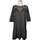 Vêtements Femme Chaussures de sport robe courte  40 - T3 - L Noir Noir