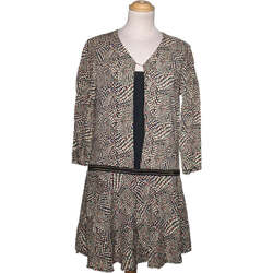 Vêtements Femme Robes courtes Color Block robe courte  38 - T2 - M Noir Noir