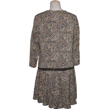 Color Block robe courte  38 - T2 - M Noir Noir