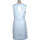 Vêtements Femme Robes courtes Caroll robe courte  42 - T4 - L/XL Bleu Bleu
