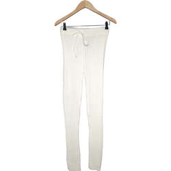 Vêtements Femme Pantalons Boohoo pantalon slim femme  38 - T2 - M Blanc Blanc