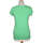Vêtements Femme T-shirts & Polos Roxy top manches courtes  34 - T0 - XS Vert Vert