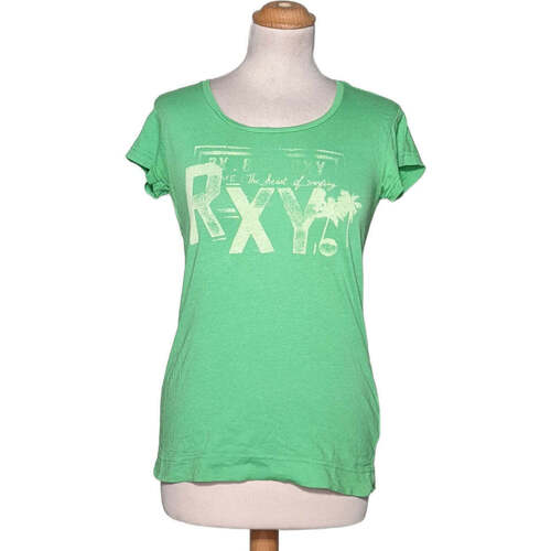 Vêtements Femme Sacs à dos Roxy top manches courtes  34 - T0 - XS Vert Vert