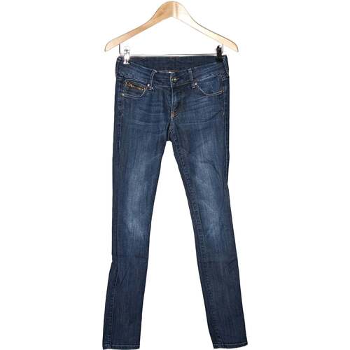 Vêtements Femme Pantalons H&M pantalon slim femme  36 - T1 - S Bleu Bleu