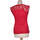 Vêtements Femme T-shirts & Polos Naf Naf 36 - T1 - S Rouge