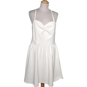 Vêtements Femme Robes courtes Naf Naf robe courte  40 - T3 - L Blanc Blanc