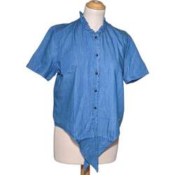 Vêtements Femme Chemises / Chemisiers Des Petits Hauts chemise  40 - T3 - L Bleu Bleu