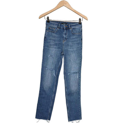 Vêtements Femme Jeans Etam jean slim femme  34 - T0 - XS Bleu Bleu