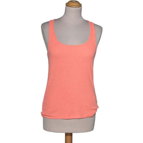 Vêtements Femme Débardeurs / T-shirts sans manche Etam débardeur  36 - T1 - S Orange Orange