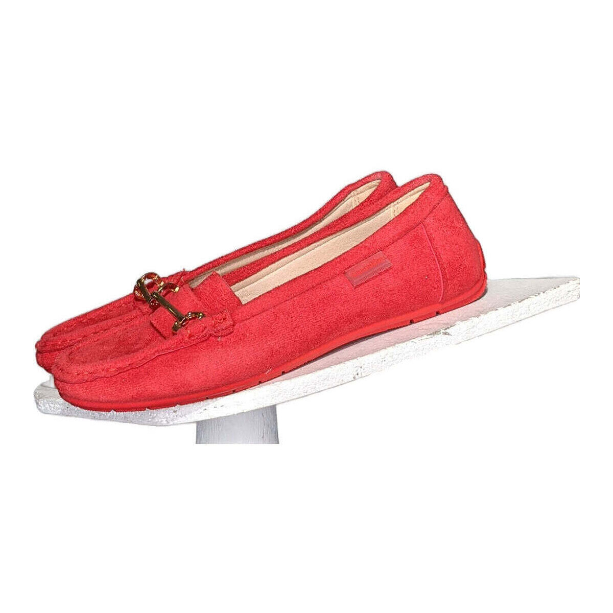 Chaussures Femme Baskets mode Manoukian 37 Rouge