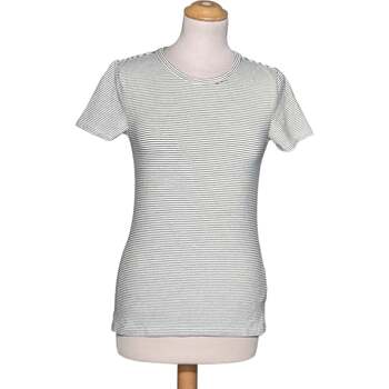 Vêtements Femme Pantalon Droit Femme H&M top manches courtes  36 - T1 - S Blanc Blanc