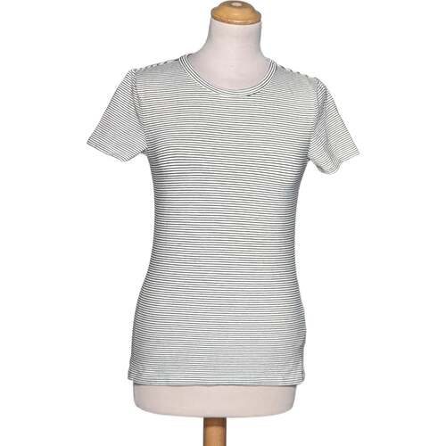 Vêtements Femme Chemise Manches Longues H&M top manches courtes  36 - T1 - S Blanc Blanc