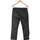 Vêtements Femme Pantalons Bonobo pantalon droit femme  36 - T1 - S Noir Noir
