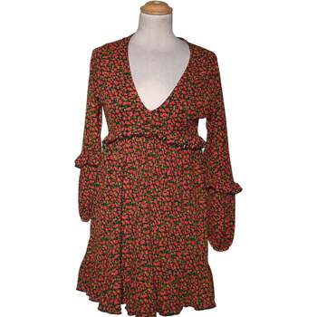 Vêtements Femme Robes courtes Pull And Bear robe courte  36 - T1 - S Vert Vert