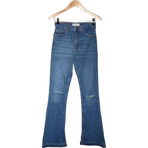 Vêtements Femme Jeans bootcut Pull And Bear 34 - T0 - XS Bleu