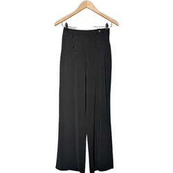Vêtements Femme Pantalons 1.2.3 pantalon droit femme  32 Noir Noir