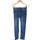 Vêtements Femme abstract Jeans Mango abstract jean droit femme  34 - T0 - XS Bleu Bleu