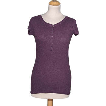 Vêtements Femme Suivi de commande H&M top manches courtes  36 - T1 - S Violet Violet
