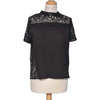 Vêtements Femme T-shirts & Polos Zapa top manches courtes  34 - T0 - XS Noir Noir