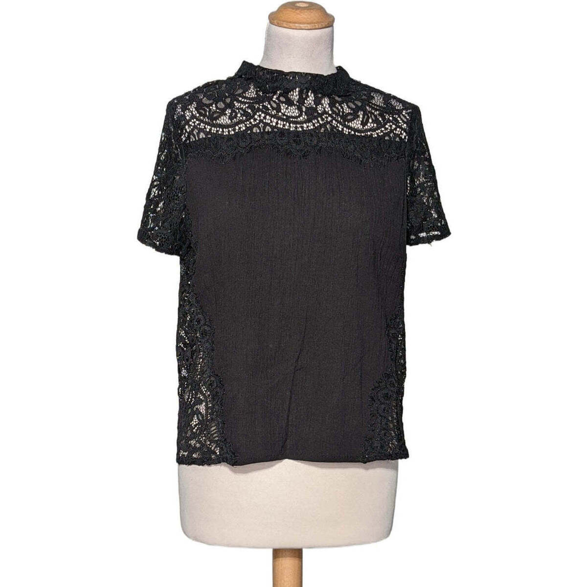 Vêtements Femme T-shirts Blu & Polos Zapa top manches courtes  34 - T0 - XS Noir Noir
