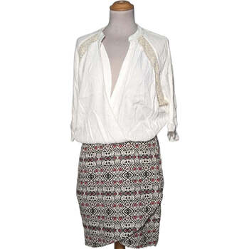 Vêtements Femme Robes courtes La Petite Française 40 - T3 - L Blanc