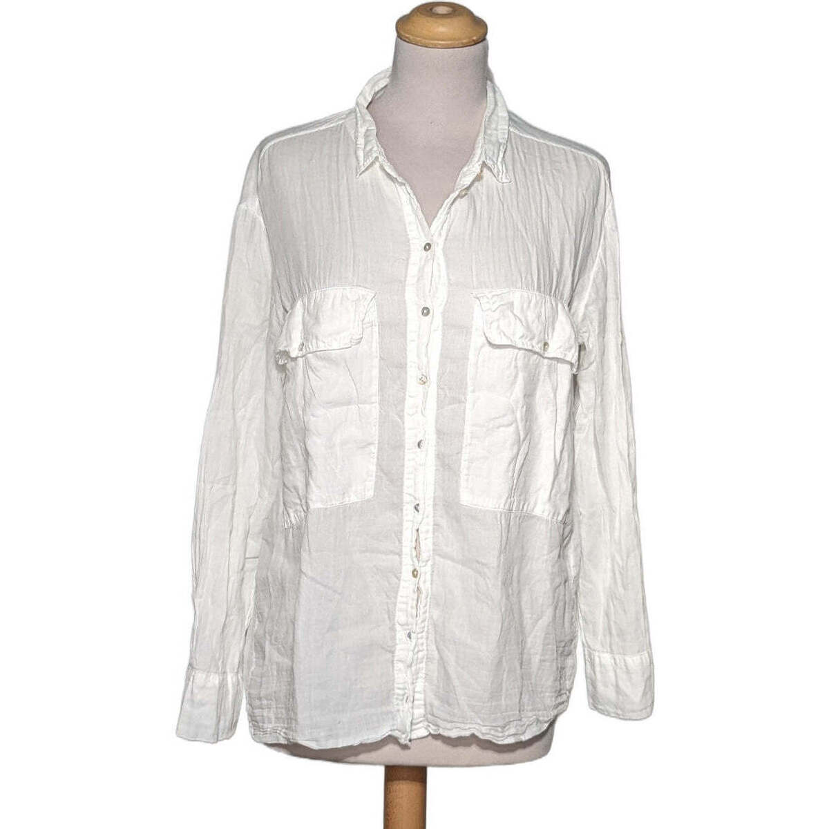 Vêtements Femme Chemises / Chemisiers 1964 Shoes chemise  34 - T0 - XS Blanc Blanc