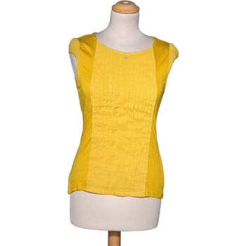Vêtements Femme Nili Lotan snakeskin pattern shirt H&M top manches courtes  34 - T0 - XS Jaune Jaune