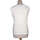 Vêtements Femme T-shirts & Polos 1.2.3 top manches courtes  38 - T2 - M Blanc Blanc