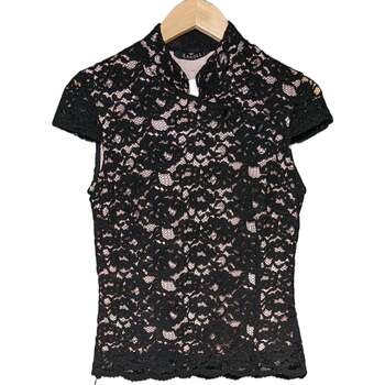 Vêtements Femme T-shirts & Polos Caroll top manches courtes  40 - T3 - L Noir Noir
