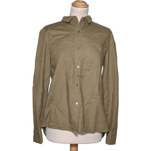 Vêtements Femme Chemises / Chemisiers Superdry chemise  40 - T3 - L Vert Vert