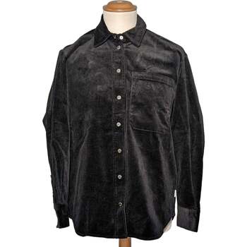 Vêtements Homme Chemises manches longues Marc O'Polo Uniform 36 - T1 - S Noir