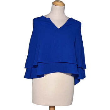 Vêtements Femme Débardeurs / T-shirts Woven sans manche Mango débardeur  36 - T1 - S Bleu Bleu