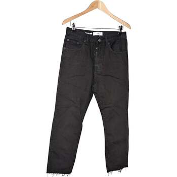 Vêtements Femme Jeans Mango jean droit femme  36 - T1 - S Noir Noir