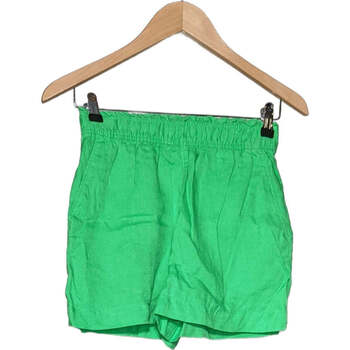 Vêtements Femme Shorts / Bermudas H&M short  34 - T0 - XS Vert Vert