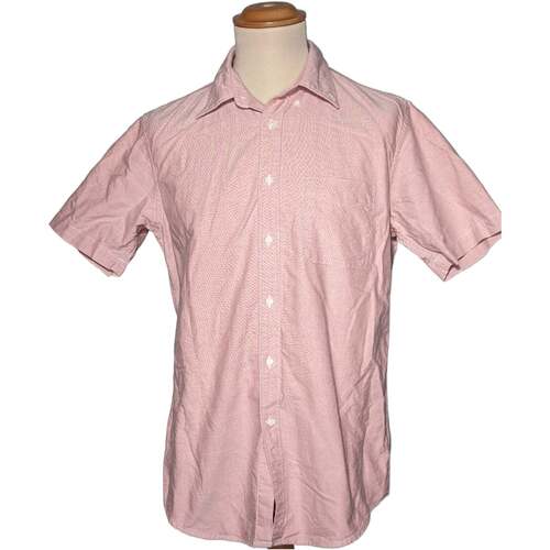 Vêtements Homme Chemises manches longues Uniqlo 40 - T3 - L Rose