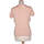 Vêtements Femme T-shirts & Polos Moschino 36 - T1 - S Orange