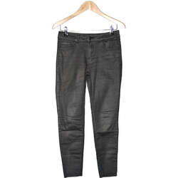 Vêtements Femme Jeans Zara jean slim femme  38 - T2 - M Noir Noir