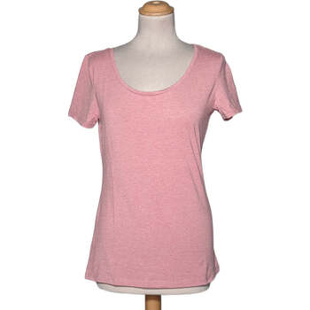 Vêtements Femme T-shirts & Polos H&M top manches courtes  38 - T2 - M Rose Rose