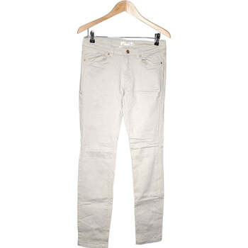 Vêtements Femme Pantalons H&M pantalon slim femme  40 - T3 - L Beige Beige