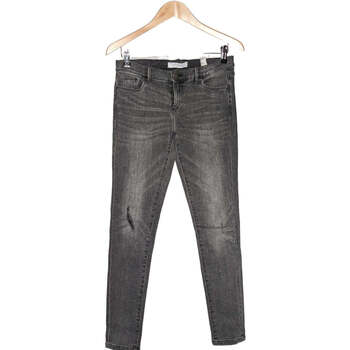 jeans promod  jean slim femme  36 - t1 - s gris 
