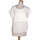Vêtements Femme T-shirts & Polos Bonobo top manches courtes  38 - T2 - M Blanc Blanc