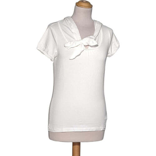 Vêtements Femme T-shirts & Polos Esprit top manches courtes  36 - T1 - S Blanc Blanc